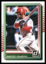 Jimmy Rollins 2025 Donruss #83 Phillies MLB READ FREE SHIPPING AutographDen