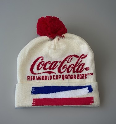 Coca-Cola Official Partner World Cup Qatar 2022 Mütze / Sammler Cola
