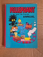 Rare Vintage Pellephant And His Friends Annual Book By Brown Watson 1974