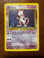 Mewtwo 010/102 Base Set Holo, (HP)