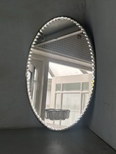 Vintage Oval Candle Sconces Wall Mirror