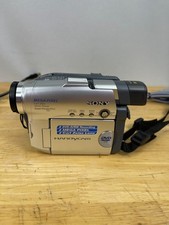 Sony DCR-DVD201 Handycam DVD Camcorder Tested w/ Battery Remote Case