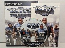Blitz: The League (Sony PlayStation 2, PS2, 2005) CIB + Reg Card Tested Working
