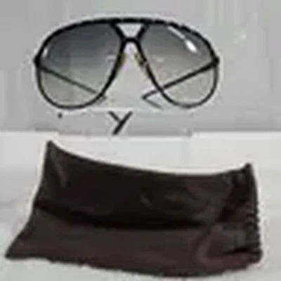 Vintage Alpina M1 W Germany Sonnenbrille Original geätzte Gläser schwarz gold - Bild 1 von 4