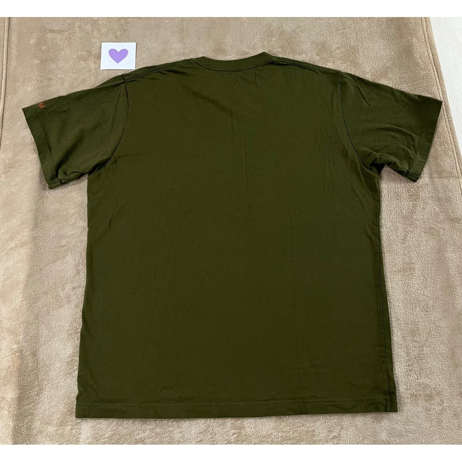 Uniqlo UT Archive Andy Warhol Banana Graphic T Shirt XL Olive Green cotton EUC image 5