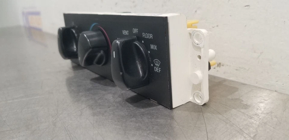 1995 FORD F250 SUPER DUTY AC TEMPERATURE CLIMATE HVAC CONTROL PANEL - Image 4 of 4