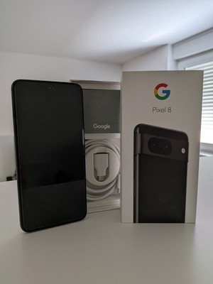 Google Pixel 8 128GB Obsidian -Neuwertig-
