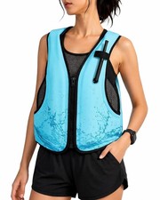 M Premium Inflatable Snorkel Vest High Buoyancy for Swim Kayak Paddle