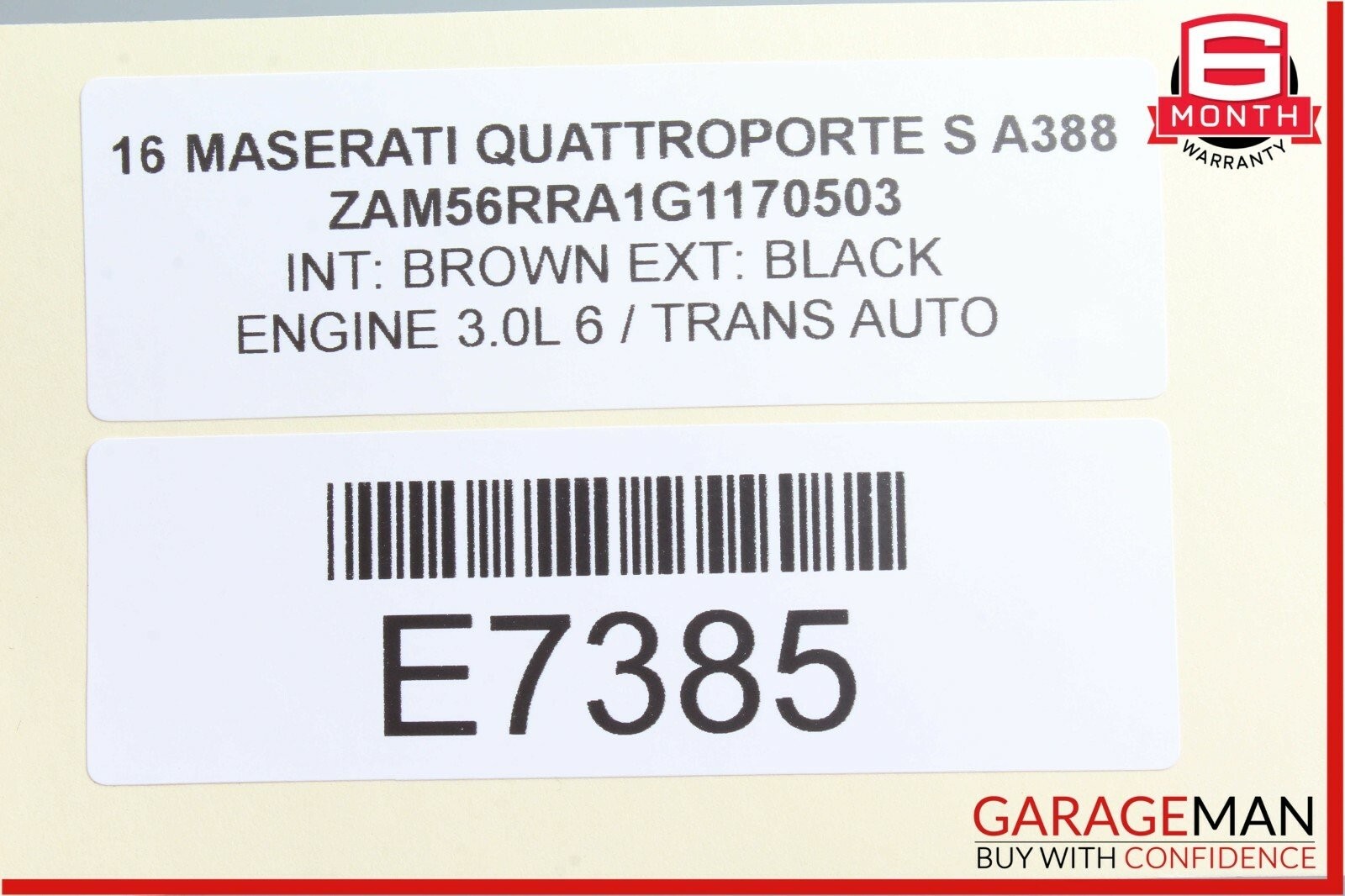 Maserati Quattroporte 2014-2018 RIGHT Head unit P/N 06700329900