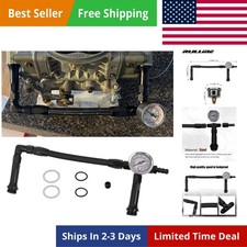 An6 Dual-feed Double Pump Braided Fuel Line With 0-160 Psi Vacuum Pressure Ga... An6 Dual-feed Double Pump Braided Fuel Line With 0-160 Psi Vacuum Pressure Ga...