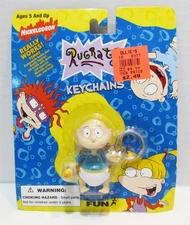 BASIC FUN RUGRATS TOMMY PICKLES KEYCHAIN 1997 UNUSED ON CARD NICKELODEON