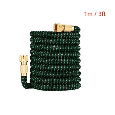 3ft/1m Garden Water Hose Flexible Expandable Pipe