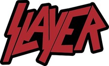 SLAYER Vinyl Sticker Decal 3 SIZES Thrash Metal Vinyl Bumper Wall