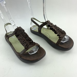 negative heel sandals