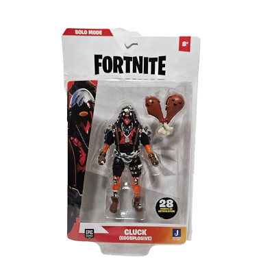 Fortnite Solo Mode Cluck Eggsplosive Epic Games Jazwares Action Figure 4'' New
