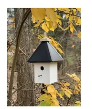 Bird House - Hanging - 1 Nesting Compartment - Handmade - Weather Resistant Bir