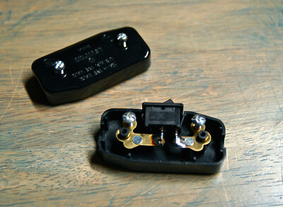 Leviton 5410-e Appliance Rocker Switch Feed Thru - Black for sale  