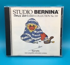 Studio Bernina SUZY'S ZOO BABIES carta disegno ricamo #110 Deco BERNETTE