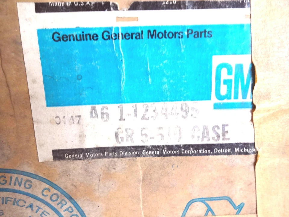 NOS 1971 - 1975 CAMARO NOVA IMPALA CAPRICE CAJA DIFERENCIAL TRASERA PORTADOR Foto 2 de 4