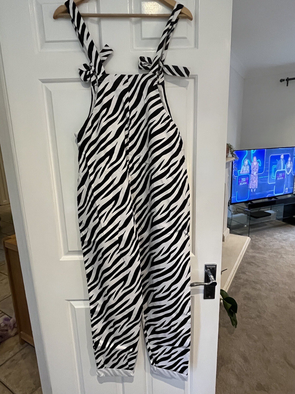 lucy and yak dungarees Zebra Size S30 image 5