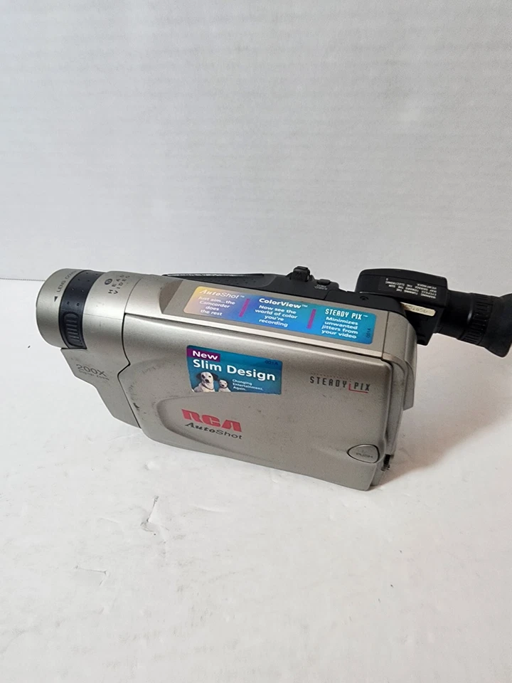 RCA Steady Pix Auto Shot CC6263 Camcorder Not Tested With Battery Free Shipping - Image 2 of 4