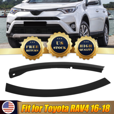 Front Bumper Wheel Fender Molding Trim Eyebrow Protector For