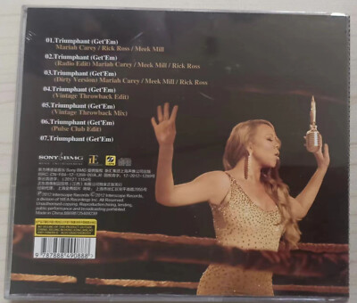 MARIAH CAREY '' TRIUMPHANT(GET'EM) '' Single 7-Track CD | eBay