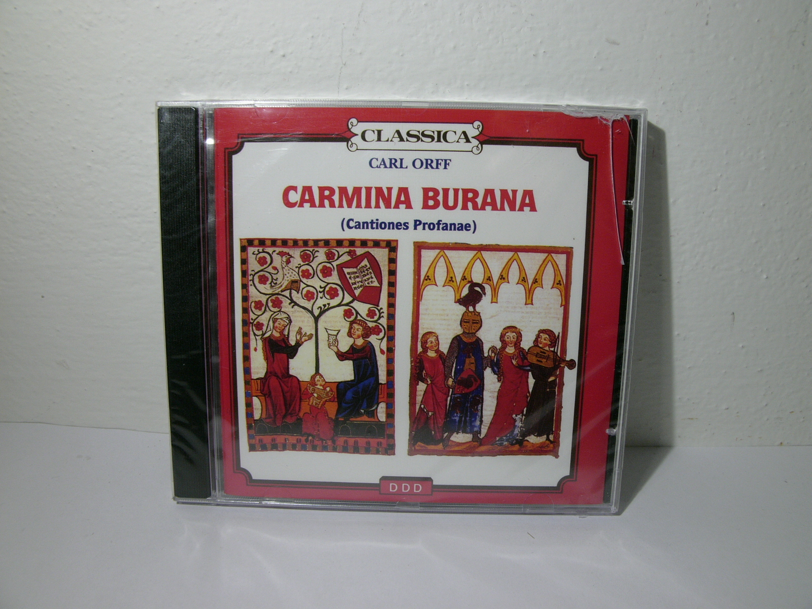 Classica Carl Orff Carmina Burana (Cantiones Profanae ) NEW NUOVO SIGILLATO CD
