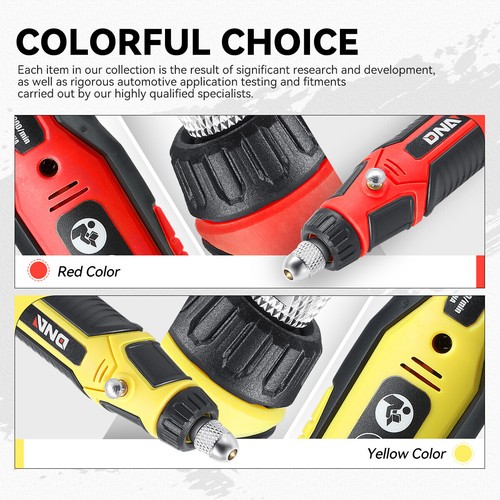 3.7V Power Rotary Cordlsess Mini Drill Grinder Muti-Tool Set w/47pcs Accessories - Picture 9 of 9