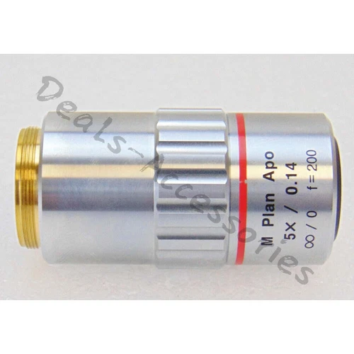 USED mitutoyo M Plan Apo 5x/0.14 full achromatic bright field objective (1PCS)