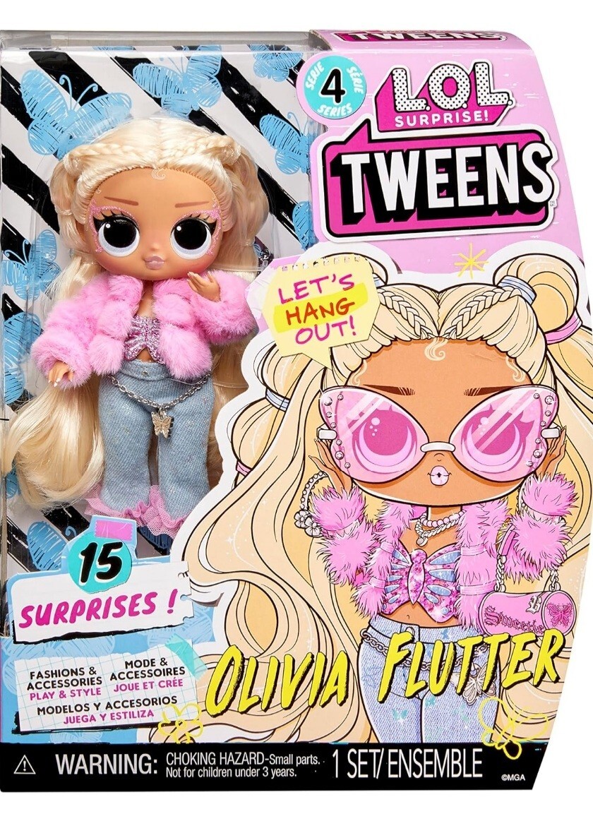 LOL Surprise OLIVIA FLUTTER Fashion Doll TWEENS Series 4 Long