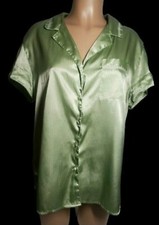 Secret Treasures Satin Pajama Top XLarge