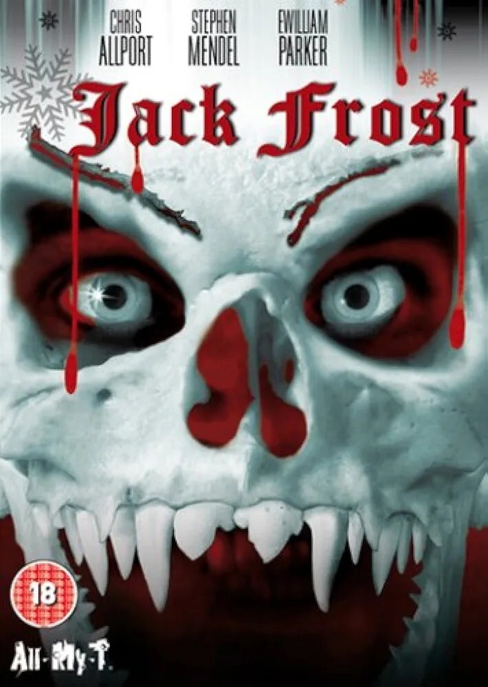 JACK FROST DVD NEW NOT SEALED REGION 2 CHRIS ALLPORT DAMAGED ARTWORK INSERT #1