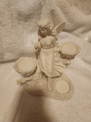 PartyLite P7298 Ariana's Garden Fairy Statue Tea Light Candle