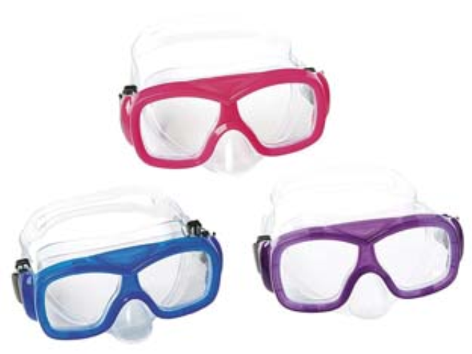 Maschera mare "acquanaut" per ragazzi +7 anni - (art.22039) 2 pezzi Bestway