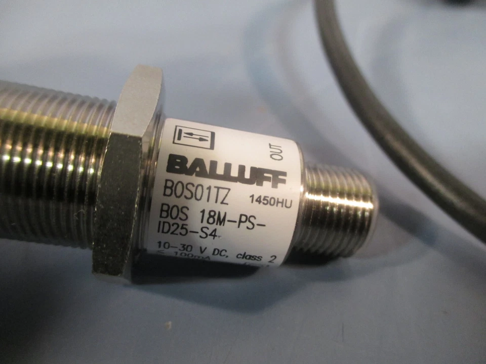 BALLUFF B0S01TZ Photoelectric Sensor 10-30VDC BOS18M-PS-ID25-S4 - Image 3 of 4