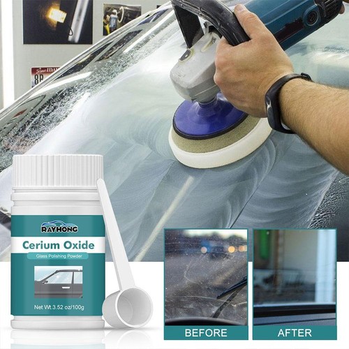 100g Deep Scratch Remover,Repair Glass Polishing Kit Cerium Oxide Po|HOT - Picture 14 of 16