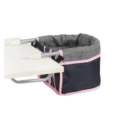 Bayer Chic 2000 Puppen-Tisch-Sitz Melange grau-navy TOP