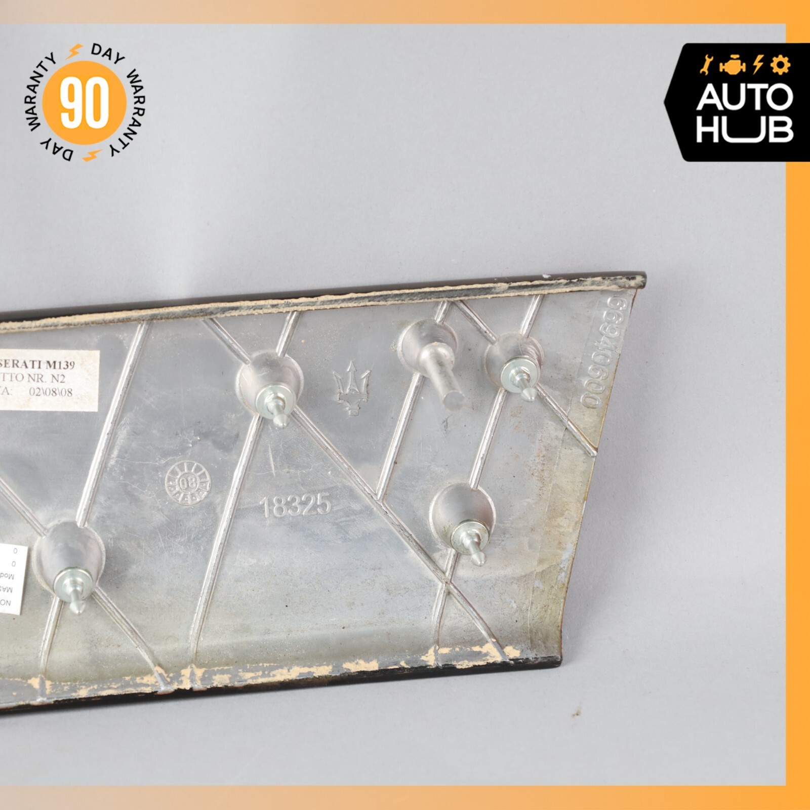 03-13 Maserati Quattroporte M139 Rear Left Side Door Panel Trim Panel OEM 50k