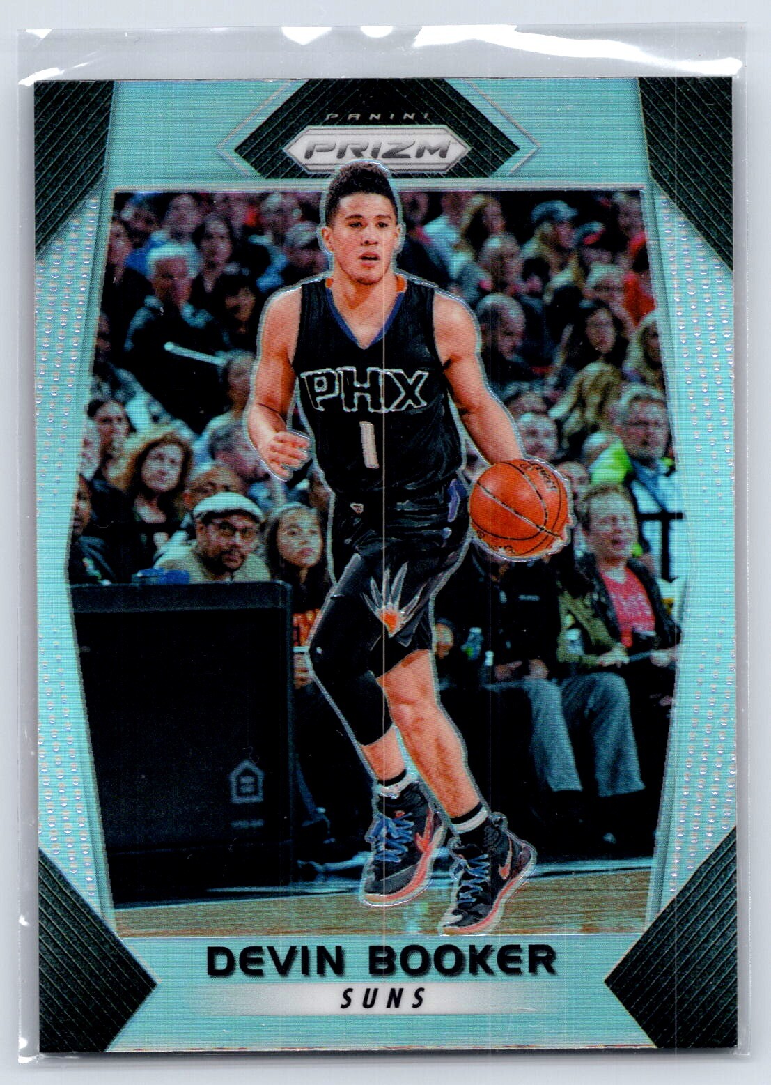 2017-18 Panini Prizm #63 Devin Booker Silver Prizm Phoenix Suns