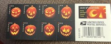 20 USPS PUMPKIN HALLOWEEN FOREVER STAMPS SHEET FROM 2016 FV $16.40 As Pictured