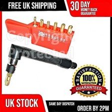 9PC L SHAPE OFF SET TORX TORQUE STAR SOCKET ADAPTOR BIT SCREWDRIVER HOLDER