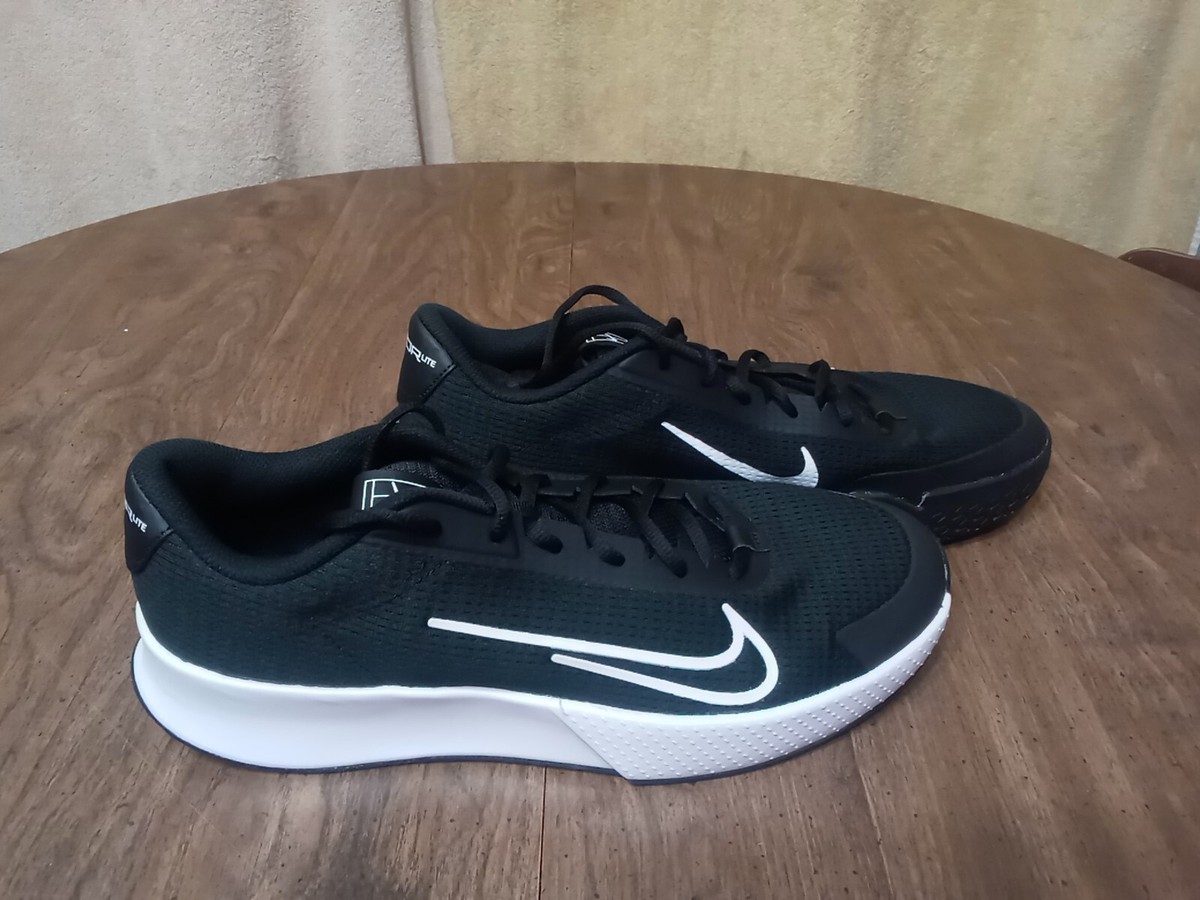 Nike Court Vapor Lite 2 Men's Hard Court Shoes Black/White DV2018