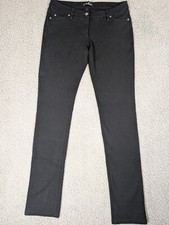 Eileen Fisher Denim Black Washed Jegging Jeans Size 6 Minimalist Basic Quiet Lux
