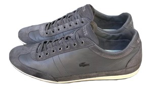 lacoste gray shoes