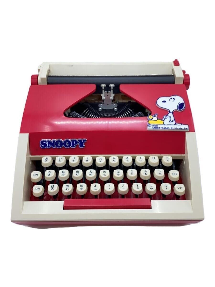 PEANUTS Snoopy Typewriter Vintage Japanese TAKARA Used from PEANUTS Snoopy Typewriter Vintage Japanese TAKARA Used from