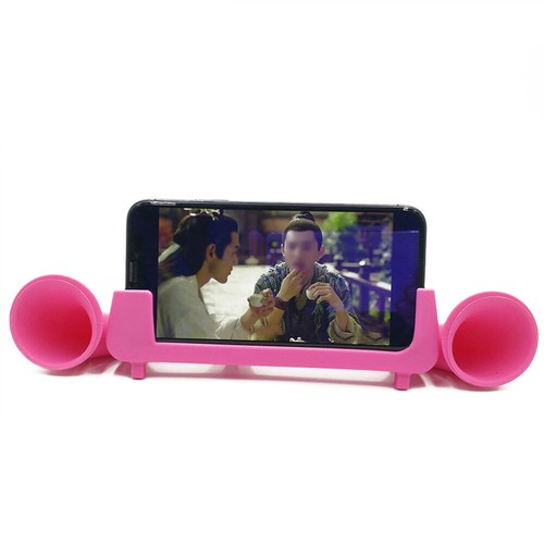Smartphone Fixed Bracket Mobile Phone Sound Amplifier Desk Phone Supporter - Photo 3 sur 12
