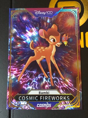 2023 Disney 100 Kakawow BAMBI   All Star Cosmos COSMIC FIREWORKS   1:10 Packs