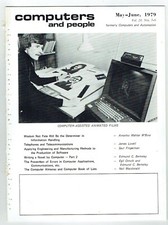 MAY-JUNE 1979 COMPUTERS AND PEOPLE MAGAZINE TELECOMMUNICATIONS PROGRAMMING ETC