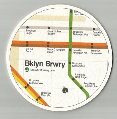 15 Brooklyn Brewery  Bklyn Brwry  Beer Coasters